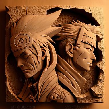 3D model Sakon and Ukon from Naruto (STL)